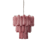 Pink Glass Tubes Curated Mouth-Blown Frosted Gla – ∅ 19.7 x H 17.3 finish configuration