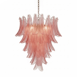 Rosalind Glass Chandelier – Ambient Illumination in Luxury Interior Setting View 16