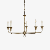 Elara Candle Curated Solid Brass Chandelier – Solid Brass Chandelier