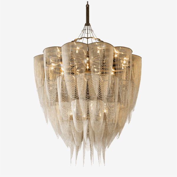 Cascade Aluminum Chain Curated Iron & Glass Chan