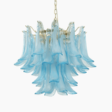 Azure Drift Glass Curated Mouth-Blown Frosted Gl – ∅ 27.5 x H 21.6 finish configuration