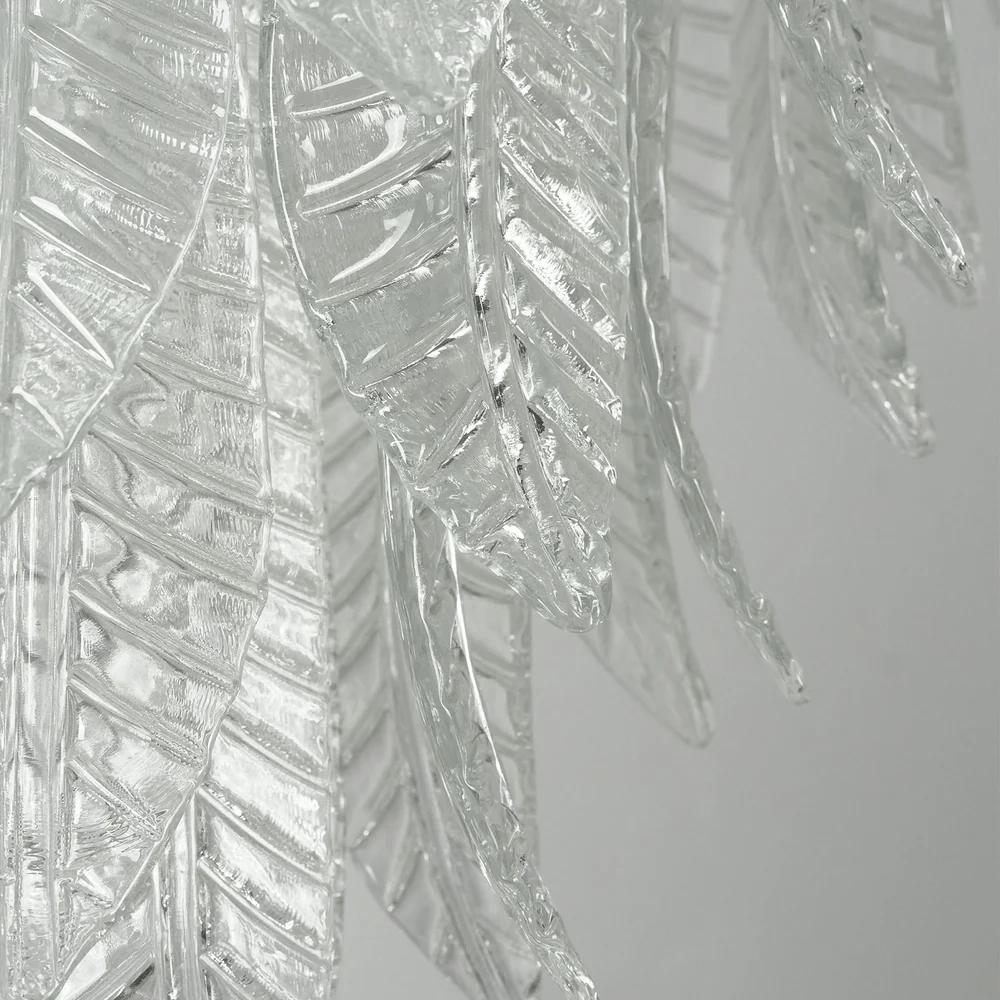 Silvae Veil Glass Curated Mouth-Blown Frosted Gl – handcrafted surface texture
