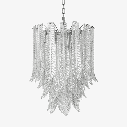 Silvae Veil Glass Chandelier
