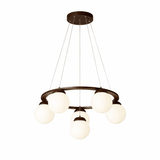 Miira Wood Chandelier – Ambient Illumination in Luxury Interior Setting View 19