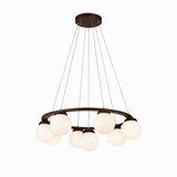 Miira Wood Chandelier – Ambient Illumination in Luxury Interior Setting View 20