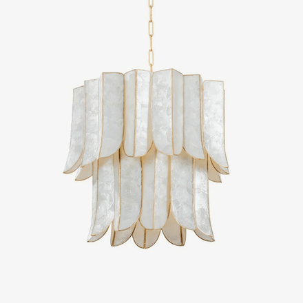 Cascara Shell Chandelier