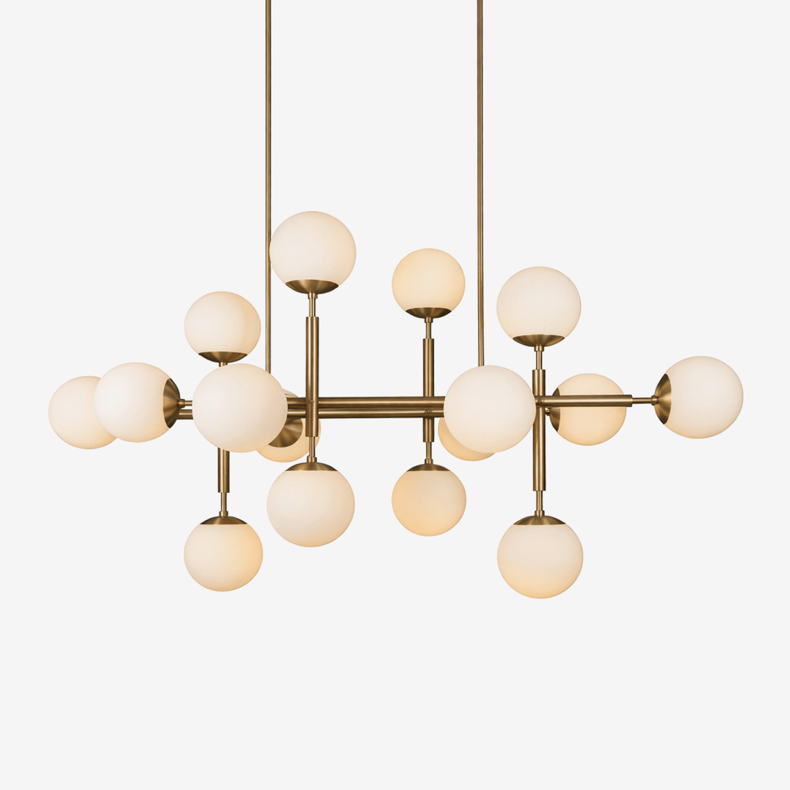Orbelis Globe Curated Alabaster Chandelier – Alabaster Chandelier