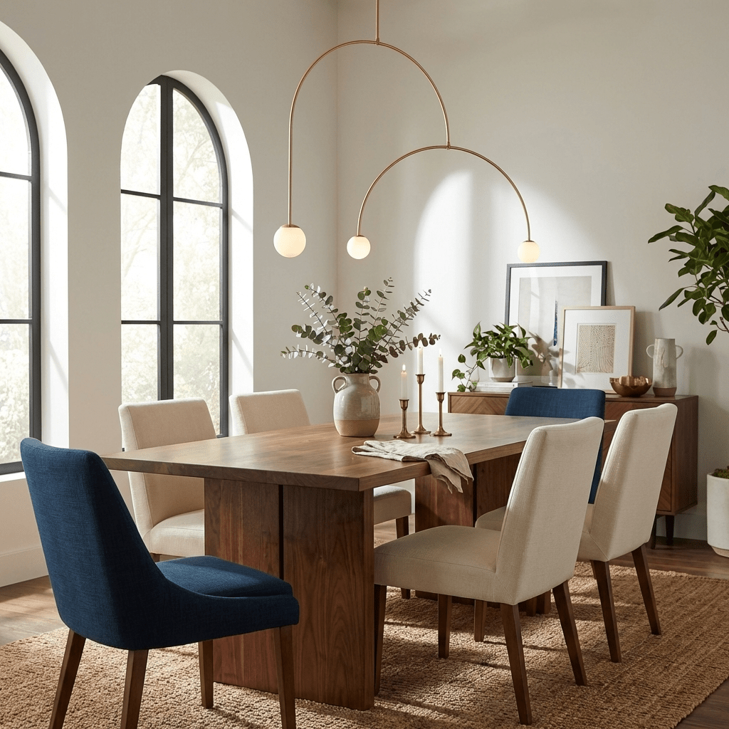 Modern Mobile Chandelier – Ambient Illumination in Luxury Interior Setting View 3