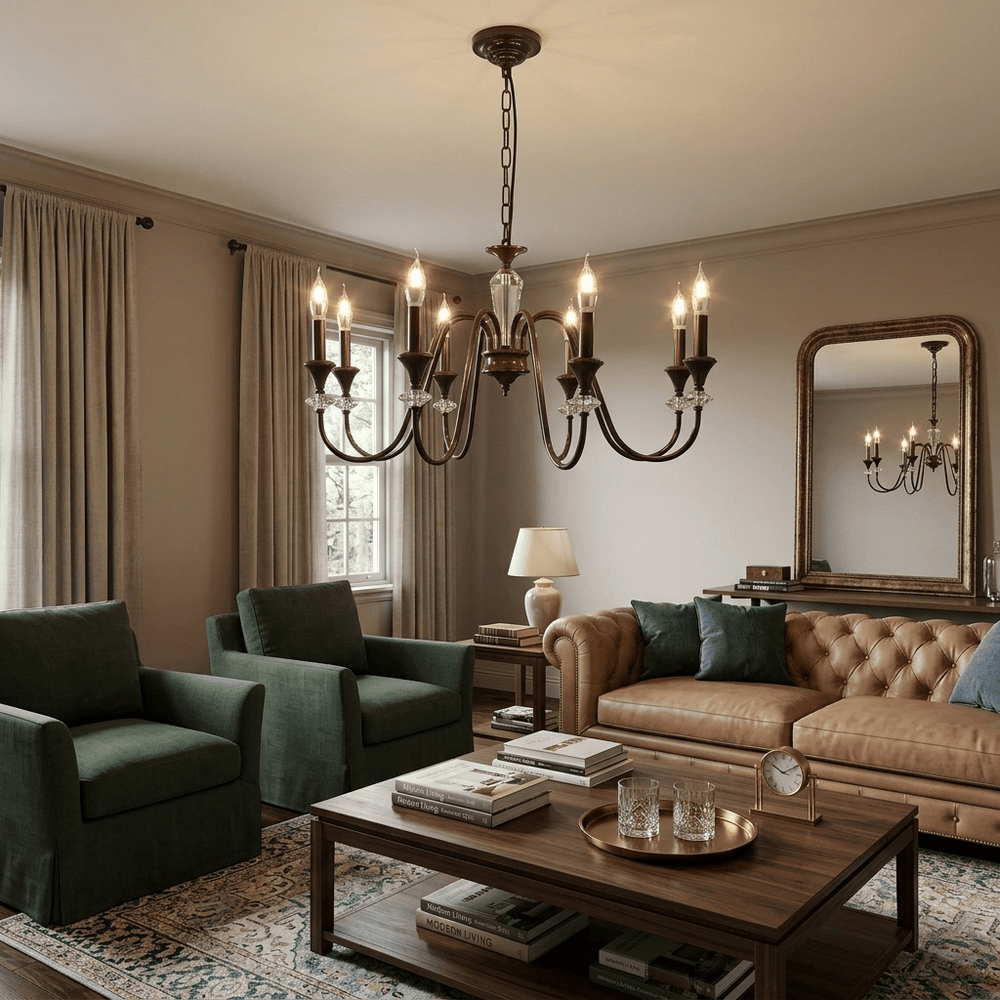 Noir Candelabra Chandelier