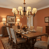 Majestic Veil Chandelier – Ambient Illumination in Luxury Interior Setting View 3