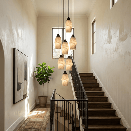 Pavilion Alabaster Chandelier