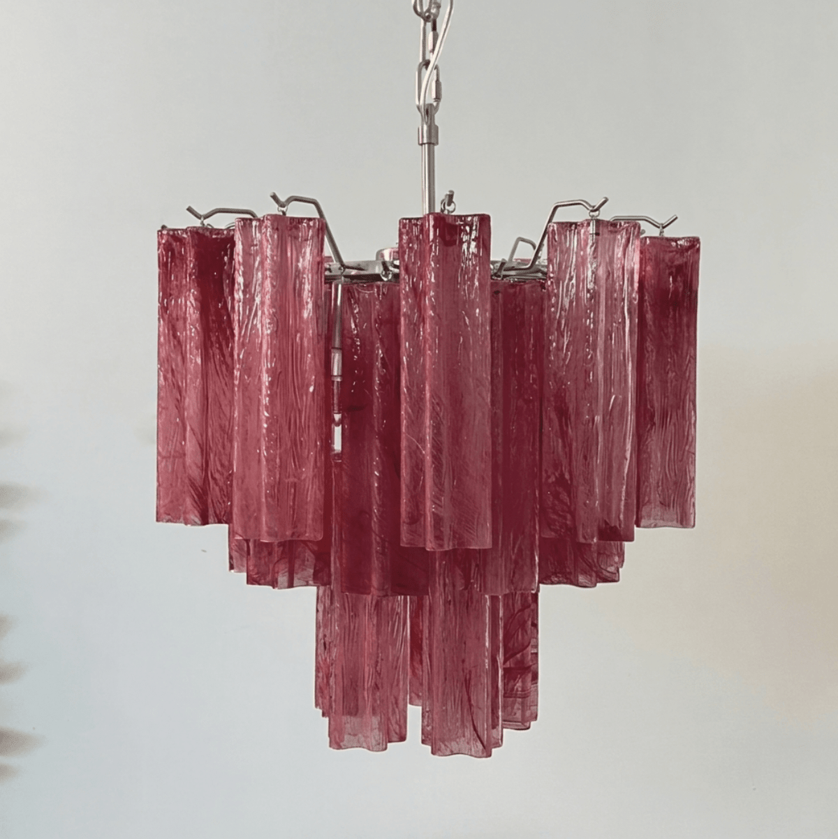 Pink Glass Tubes Curated Mouth-Blown Frosted Gla – ∅ 26 x H 26.8 finish configuration #1