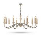 Claren Travertine Candle Curated Yellow Traverti – 10-Light L 39.4 × W 39.4 × H 16.5 finish configuration