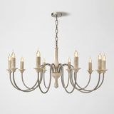 Veyrane Travertine Curated Yellow Travertine Cha – 10 Lights: L 43.3 × W 43.3 × H 19.5 finish configuration