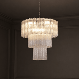 Aveline Glass Curated Mouth-Blown Frosted Glass – structural canopy joint detail #1
