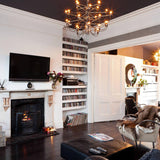 Tiered Branch Curated Solid Brass Chandelier – spatial dining room perspective