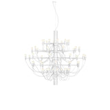 Tiered Branch Curated Solid Brass Chandelier – 18 heads: ∅ 26.8 x H 20.1  Dia 68cm x H  finish configuration #1