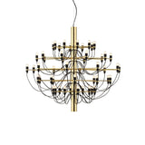 Tiered Branch Curated Solid Brass Chandelier – 18 heads: ∅ 26.8 x H 20.1  Dia 68cm x H  finish configuration #1 #2