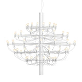 Tiered Branch Curated Solid Brass Chandelier – handcrafted surface texture #1