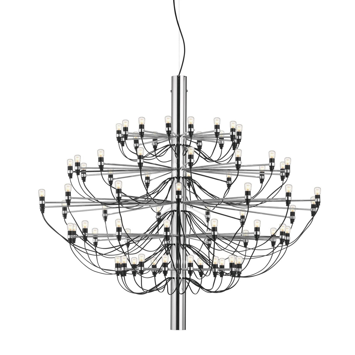 Tiered Branch Curated Solid Brass Chandelier – structural canopy joint detail #1
