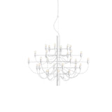 Tiered Branch Curated Solid Brass Chandelier – 50 heads: ∅ 39.4 x H 34.6  Dia 100cm x H finish configuration