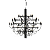Tiered Branch Curated Solid Brass Chandelier – 18 heads: ∅ 26.8 x H 20.1  Dia 68cm x H  finish configuration