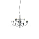 Tiered Branch Curated Solid Brass Chandelier – dimensional scale reference #1