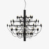 Tiered Branch Curated Solid Brass Chandelier