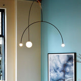 Modern Mobile Chandelier – Ambient Illumination in Luxury Interior Setting View 13