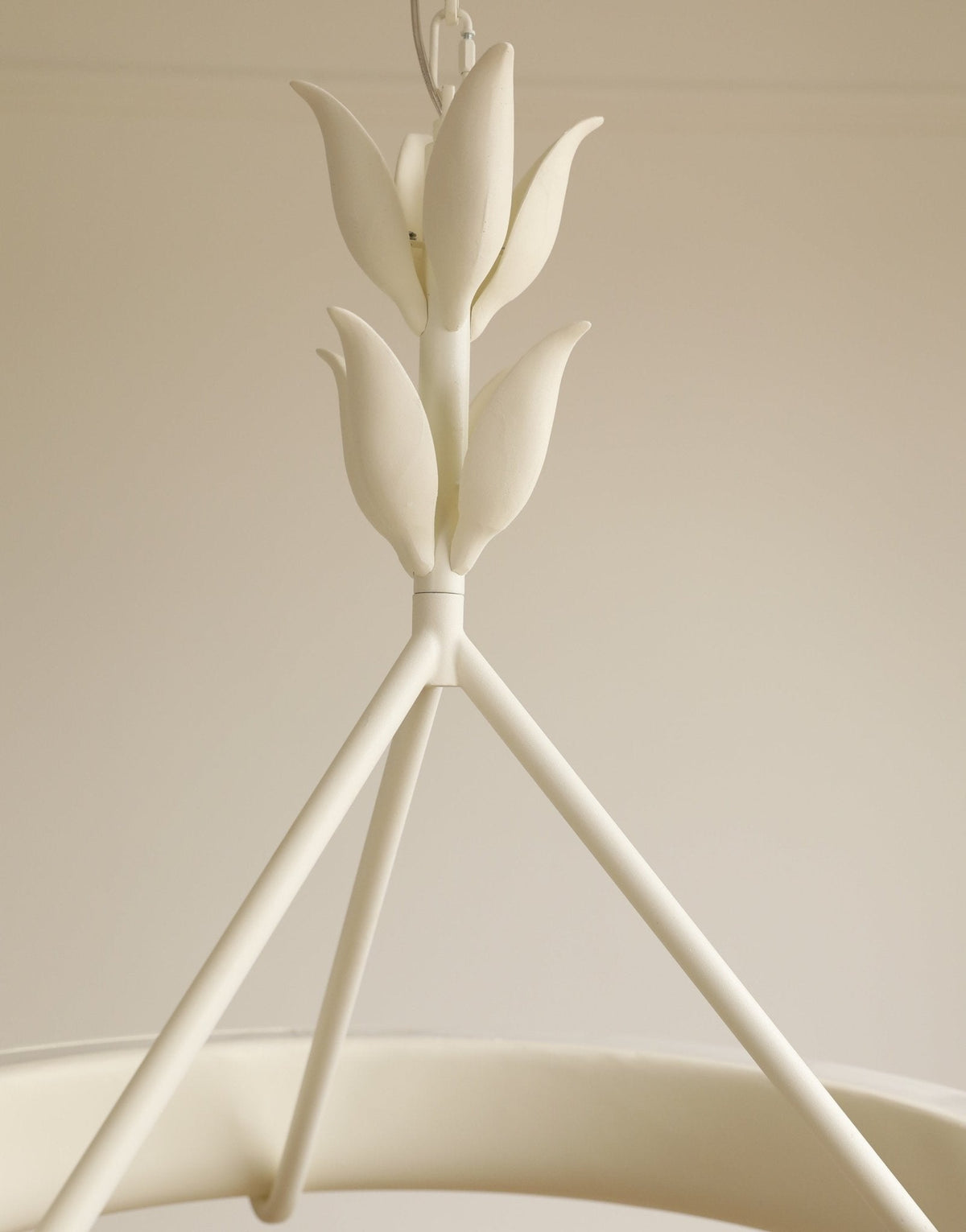 Tinsley Plaster Chandelier – Ambient Illumination in Luxury Interior Setting View 6