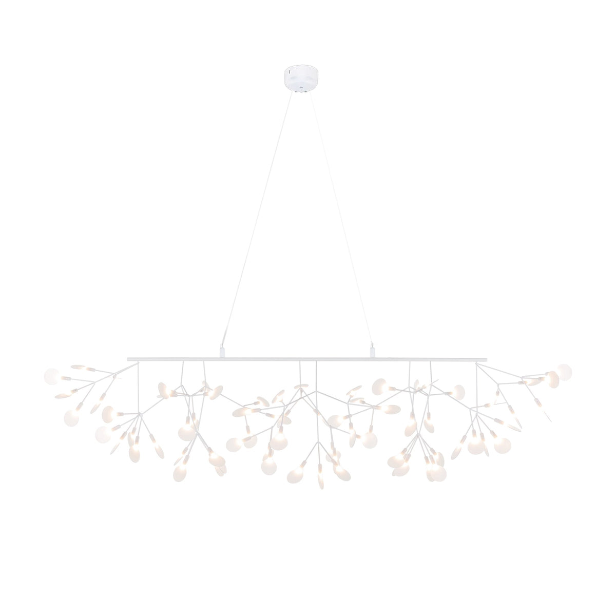 Long Style Firefly Led Chandelier – Ambient Illumination in Luxury Interior Setting View 27