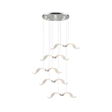 Large Seagull Chandelier – Ambient Illumination in Luxury Interior Setting View 21