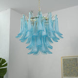 Azure Drift Glass Curated Mouth-Blown Frosted Gl – handcrafted surface texture
