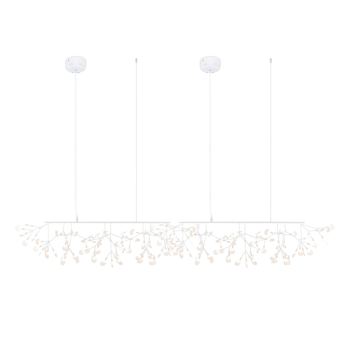 Long Style Firefly Led Chandelier – Ambient Illumination in Luxury Interior Setting View 30