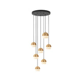 Mushroom Cluster Chandelier – Ambient Illumination in Luxury Interior Setting View 16