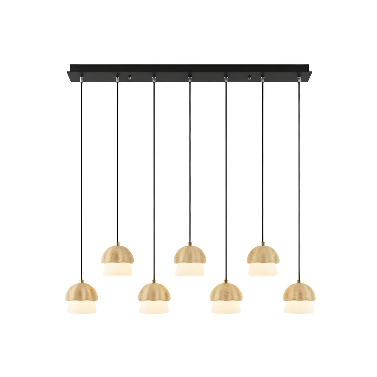 Mushroom Cluster Chandelier – Ambient Illumination in Luxury Interior Setting View 24