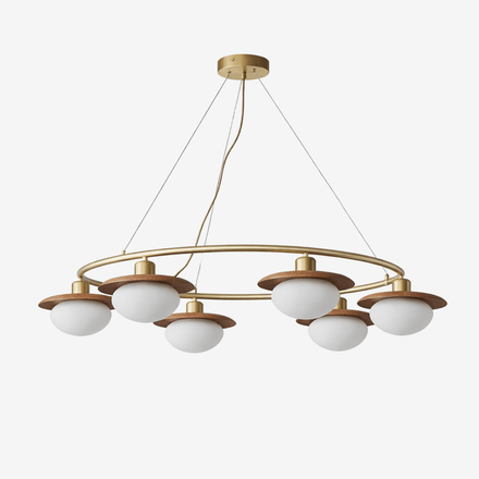 Aurelin Halo Chandelier