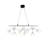 Long Style Firefly Led Chandelier – Ambient Illumination in Luxury Interior Setting View 19