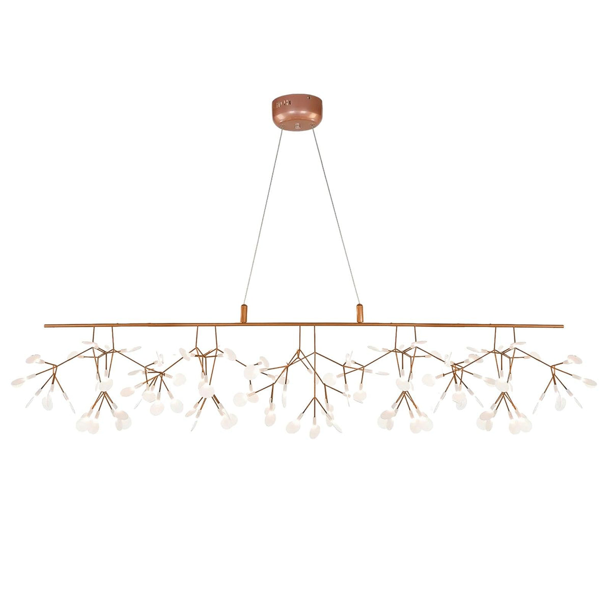 Long Style Firefly Led Chandelier – Ambient Illumination in Luxury Interior Setting View 26