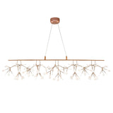 Long Style Firefly Led Chandelier – Ambient Illumination in Luxury Interior Setting View 26