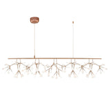 Long Style Firefly Led Chandelier – Ambient Illumination in Luxury Interior Setting View 24
