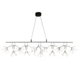 Long Style Firefly Led Chandelier – Ambient Illumination in Luxury Interior Setting View 25