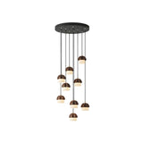 Mushroom Cluster Chandelier – Ambient Illumination in Luxury Interior Setting View 19