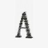 Charcoal Sculptural Chandelier (Model A)