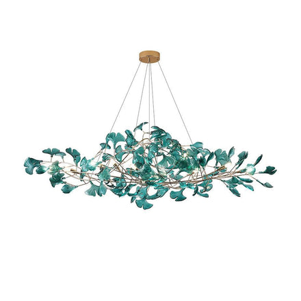 Ginkgo Leaf Acrylic Chandelier