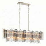 Eloria Glass Linear Curated Mouth-Blown Frosted – ∅ 52 x H 14 finish configuration #1