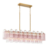 Eloria Glass Linear Curated Mouth-Blown Frosted – ∅ 52 x H 14 finish configuration