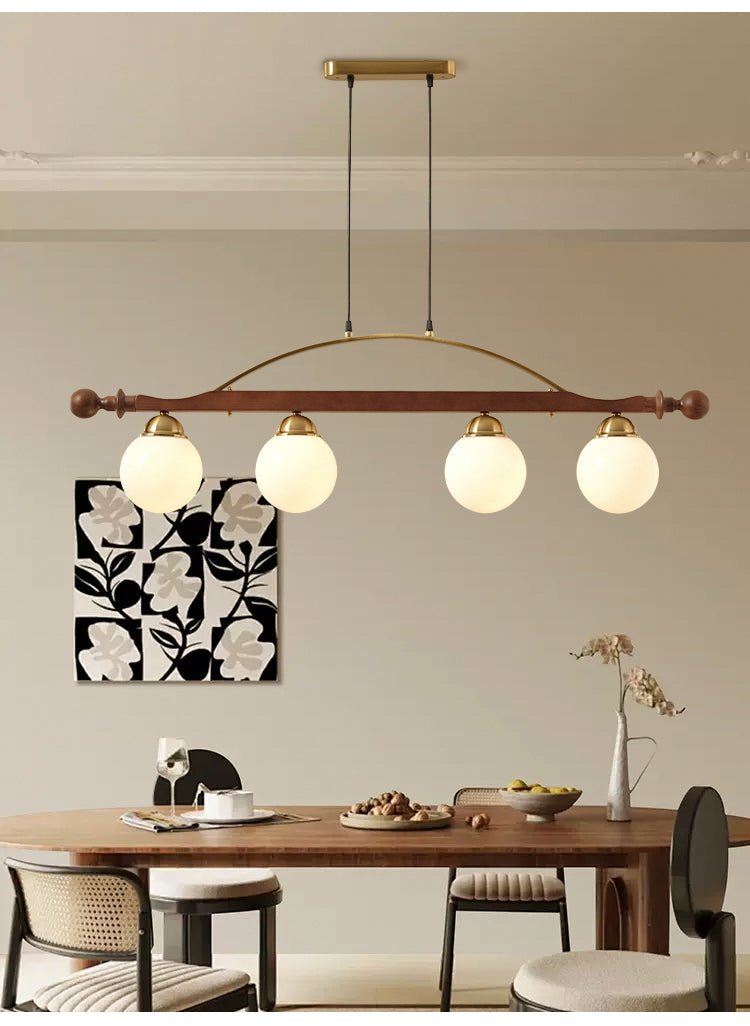 Adorned Linear Curated Mouth-Blown Frosted Glass