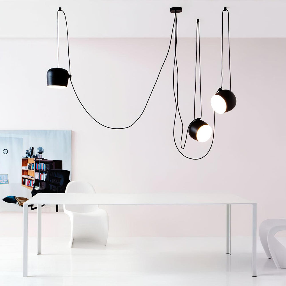 Ronan Curated Optical Acrylic Pendant Light