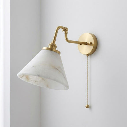 Aine Alabaster Wall Sconce